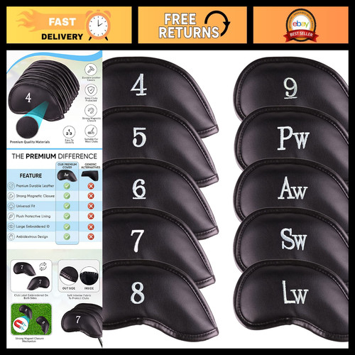 Magnetic leather golf club - magnetic,